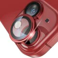 Протектор за iPhone 14 / iPhone 14 Plus - Lito S+ Camera Glass Protector - Червен