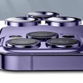 Протектор за iPhone 14 Pro / iPhone 14 Pro Max - Lito S+ Camera Glass Protector - Deep Purple