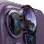 Протектор за iPhone 14 Pro / iPhone 14 Pro Max - Lito S+ Camera Glass Protector - Deep Purple