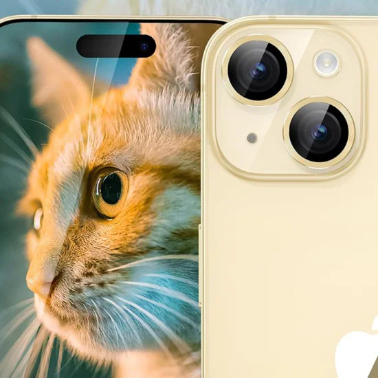 Протектор за iPhone 14 / iPhone 14 Plus - Lito S+ Camera Glass Protector - Жълт