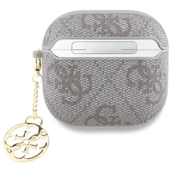 Калъф за Apple AirPods 4 - Guess 4G Charm Collection (GUA4G4GSMP) - Розов