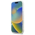 Калъф за iPhone 16 Pro Max - Karl Lagerfeld IML Rhinestones (KLHCP16XHKKHDCELT) - Transparent Karl Head