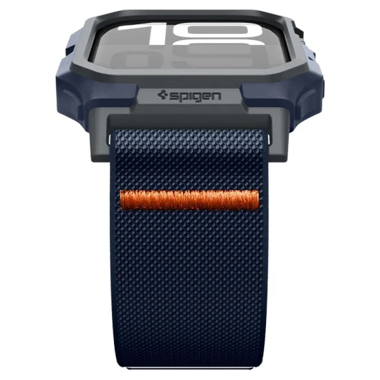 Каишка за часовник Apple Watch 10 46mm – Spigen Lite Fit Pro – Navy Blue