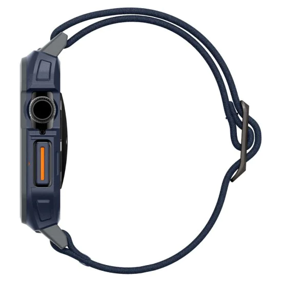 Каишка за часовник Apple Watch 10 46mm – Spigen Lite Fit Pro – Navy Blue