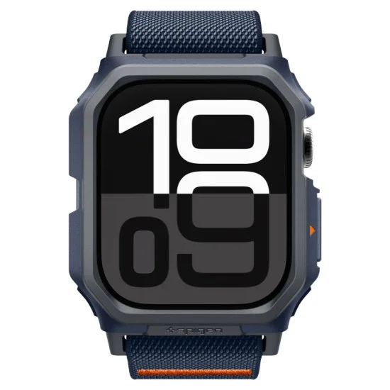 Каишка за часовник Apple Watch 10 46mm – Spigen Lite Fit Pro – Navy Blue