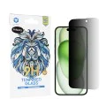 Протектор за iPhone 15 Plus - Lito 2.5D Classic Glass - Privacy