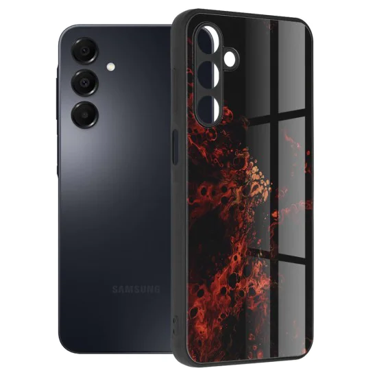 Калъф за Samsung Galaxy A16 4G / A16 5G - Glaze Series - Techsuit - Red Nebula