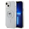 Калъф за iPhone 15 Plus - Karl Lagerfeld IML MagSafe (KLHMP15MHFCCCCNOT) - Choupette