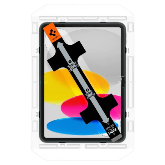 Калъф за iPad 10 (2022) 10.9 - Spigen Glas.tR EZ FIT - Прозрачен