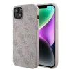 Калъф за iPhone 14 - Guess 4G Ring Classic Classic Logo MagSafe (GUHMP14SG4GFRP) - Розов