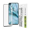 OnePlus Nord 5G - 111D Пълно покритие / Пълно залепено стъкло - Черно