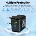 Зарядно устройство Priza GaN, USB, Type-C, 35W - (CHPD173) - Бяло