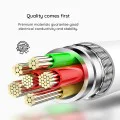 Кабел за данни с USB конектори, Type-C 60W, 1m - Lito (LD03) - Бял