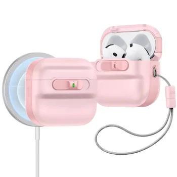 Калъф за Apple AirPods 4 - ESR Pulse Magnetic HaloLock - Розов