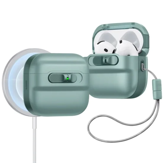 Калъф за Apple AirPods 4 - ESR Pulse Magnetic HaloLock - Зелен