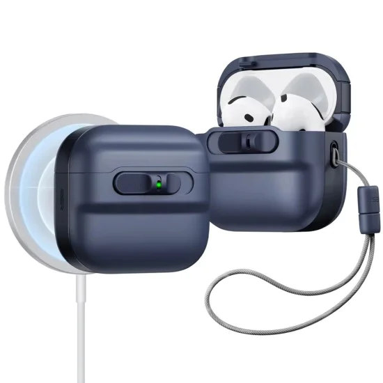 Калъф за Apple AirPods 4 - ESR Pulse Magnetic HaloLock - син