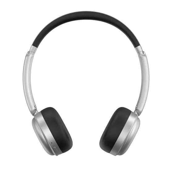 Havit - Безжични слушалки (H616BT) - На ухото, Bluetooth 5.4, 400mAh, Type-C - Сребърни / Черни