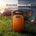 Нагревател за ръце UT3061-OG – Ocoopa UT4 Urban, USB-C, IP45, регулируема топлина, магнитен, с каишка, 2x 3000mAh – оранжев