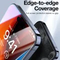 Протектор за iPhone 15 Pro Max - Torras GlassGo Epic Privacy - черен