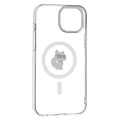 Калъф за iPhone 15 Plus - Karl Lagerfeld IML MagSafe (KLHMP15MHFCCCCNOT) - Choupette