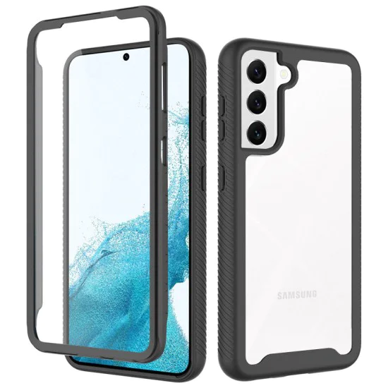 Калъф за Samsung Galaxy S22 - Defense360 Pro + протектор за екран - Techsuit - Черен