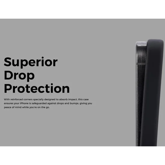 Калъф за iPhone 15 Plus - Edizard Pro MagSafe Case - черен
