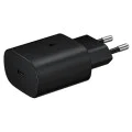 Samsung - Оригинално зарядно за стена (EP-TA800NBEGEU) - Бързо зареждане тип C, PD 25W - Черно (блистерна опаковка)