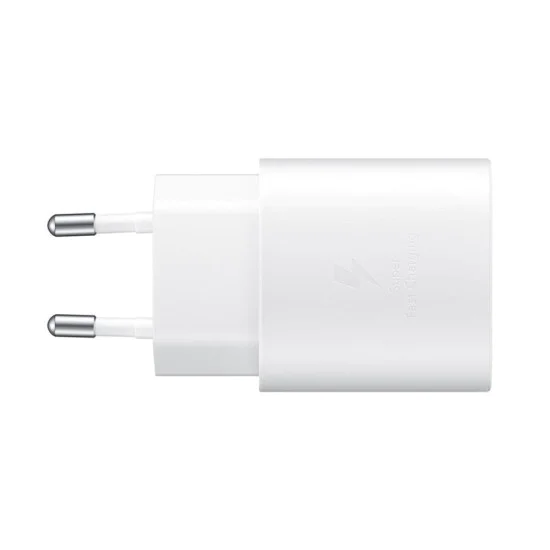 Зарядно устройство за бързо зареждане Priza, PD 25W - Samsung (EP-TA800NWEGEU) - бяло (блистерна опаковка)
