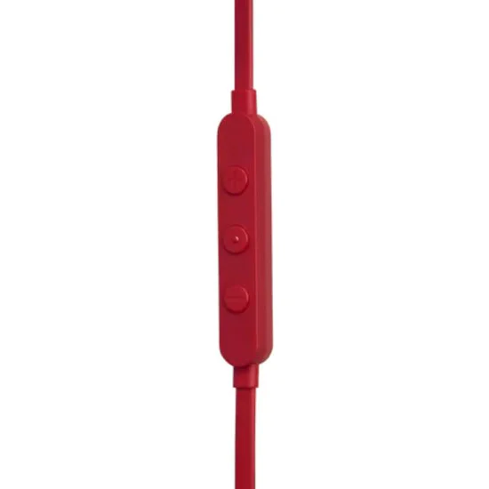 Слушалки с кабел 310C – JBL, Type-C, Hi-Res Audio, чист бас звук, 3 бутона за дистанционно управление с микрофон – червени