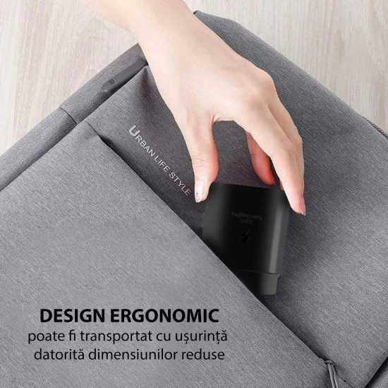 Samsung - Оригинално зарядно за стена (EP-TA800NBEGEU) - Бързо зареждане тип C, PD 25W - Черно (блистерна опаковка)