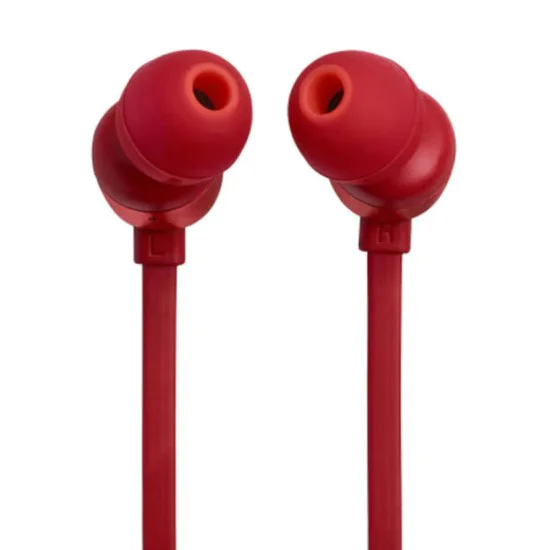 Слушалки с кабел 310C – JBL, Type-C, Hi-Res Audio, чист бас звук, 3 бутона за дистанционно управление с микрофон – червени