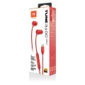 Слушалки с кабел 310C – JBL, Type-C, Hi-Res Audio, чист бас звук, 3 бутона за дистанционно управление с микрофон – червени