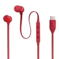 Слушалки с кабел 310C – JBL, Type-C, Hi-Res Audio, чист бас звук, 3 бутона за дистанционно управление с микрофон – червени