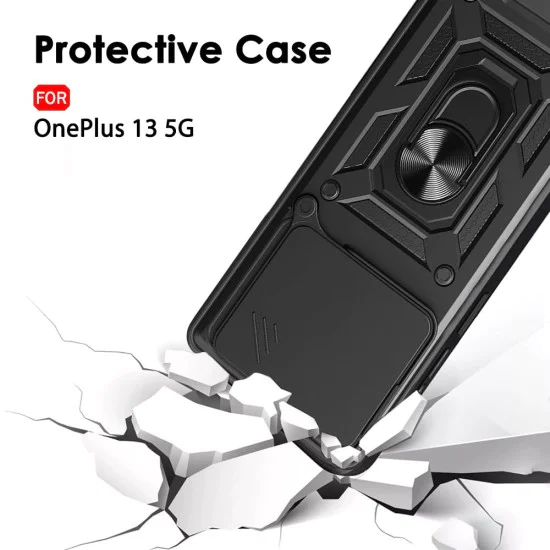 Калъф за OnePlus 13 - CamShield Series - черен