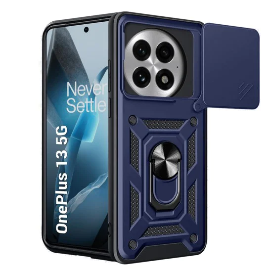 Калъф за OnePlus 13 - CamShield Series - син