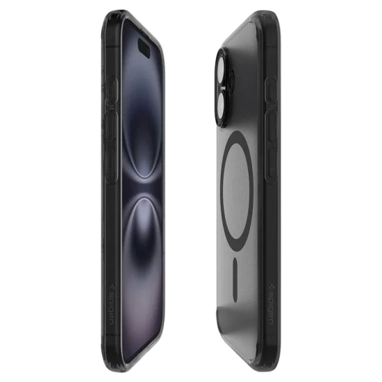 Калъф за iPhone 16 - Spigen - Ultra Hybrid T MagSafe - Frost Black