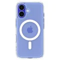 Калъф за iPhone 16 - Spigen - Ultra Hybrid T MagSafe - Бял