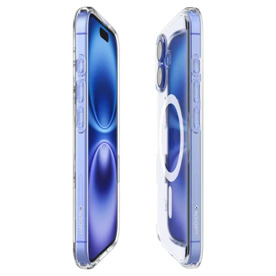 Калъф за iPhone 16 - Spigen - Ultra Hybrid T MagSafe - Бял