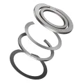 Държач за телефонен пръстен - Baseus Halo Series Foldable (SUCH000012) - сребрист