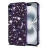 Калъф за iPhone 16 Plus - Luxury Glitter MagSafe - Deep Purple