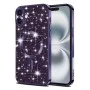 Калъф за iPhone 16 - Luxury Glitter MagSafe - Deep Purple