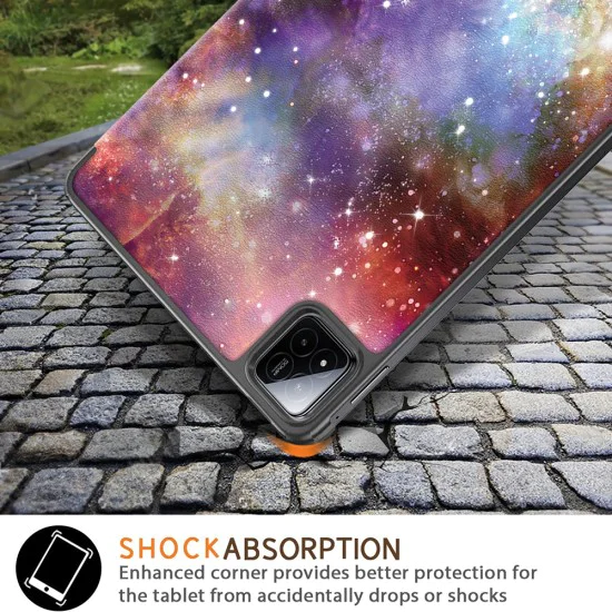 Калъф за Xiaomi Pad 7 / 7 Pro - FoldPro - Galaxy