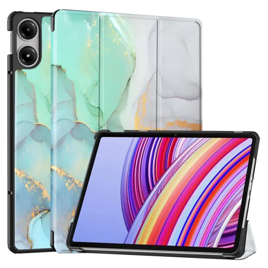 Калъф за Xiaomi Redmi Pad Pro / Poco Pad - FoldPro - Green Time