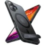 Калъф за iPhone 16 Plus - Torras - Pstand MagSafe - Черен
