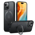 Калъф за iPhone 15 - Torras Ostand Series - черен