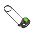 Techsuit - Кабел за безжично зареждане на SmartWatch (THA2) - за Amazfit T-Rex / GTR 42mm / GTR 47mm / GTS - Черен