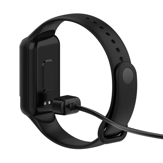Techsuit - Кабел за безжично зареждане на SmartWatch (THA5) - за Amazfit Band 7 - Черен