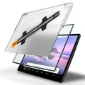 Протектор за автомобилен дисплей за Tesla Model X 2022 / Model S 2021 - Spigen Glas.tR EZ-FIT - Черно