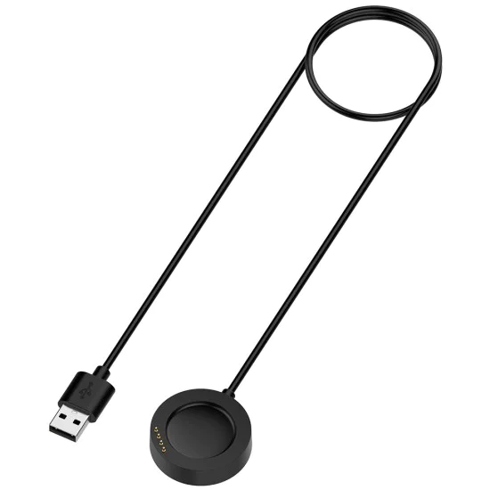 Techsuit - Безжичен кабел за зареждане на SmartWatch (TXC9) - за Xiaomi Watch S4 Sport, USB - Черен