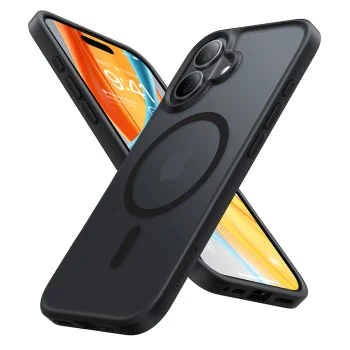 Калъф за iPhone 16 - Torras Guardian Magnetic Series - черен